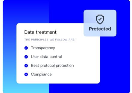 data protection principles product screen shot