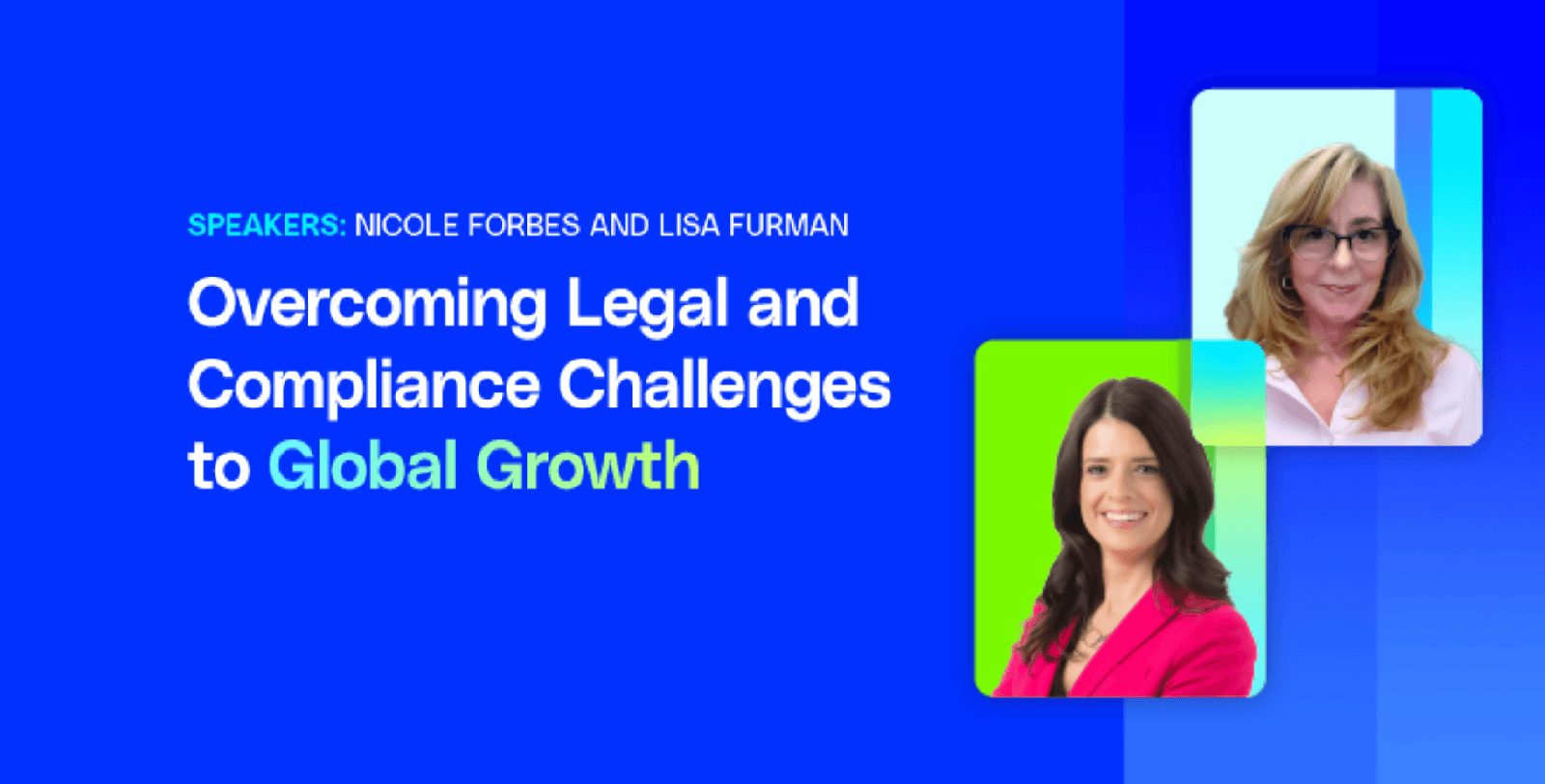 Banner that says Legal and Compliance challenges of global growth